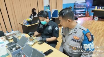 Sipropam Polres Pelabuhan Tanjung Priok Lakukan Pengawasan SPPG Rawa Badak Utara 04, Pastikan Keamanan dan Kelayakan Makanan