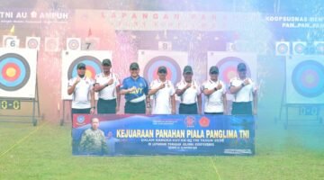 Bidikan Tepat Busur Wakasau, Sabet Dua Medali di Panglima TNI Cup 2026