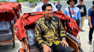 Bantuan Presiden 220 Unik Becak Listik Di berikan Pada Tukang Becak Di Indramayu