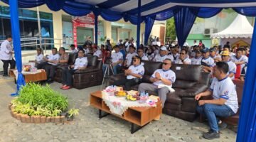 Kapolsek Koja Hadiri Bulan Bakti Karang Taruna ke-66 di Koja, Pemuda Diajak Berkarya dan Jauhi Tawuran serta Narkoba*