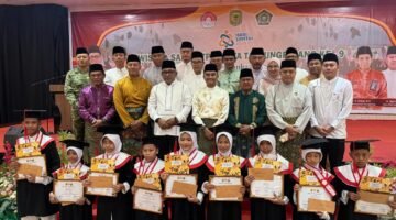 Danlanal Bintan Hadiri Wisuda 1.000 Santri TPQ Kota Tanjungpinang Ke-9, Perkuat Generasi Qur’ani Menuju Indonesia Emas