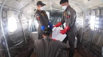 Keberhasilan Misi OMC, Lanud Sjamsudin Noor Sukses Hadirkan Hujan Buatan di Langit Kalimantan