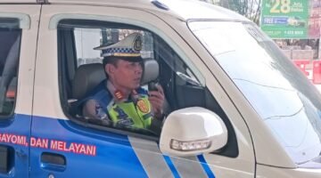 Satlantas Polres Metro Jakarta Utara Gencarkan Edukasi Tertib Berlalu Lintas dalam Ops Patuh Jaya 2026