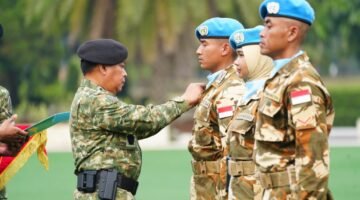 Satgas BGC TNI Konga XXXIX-G Monusco Tiba di Tanah Air