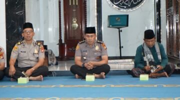 Polres Metro Jakarta Utara Perkuat Mental dan Kepedulian Sosial Gelar Pengajian dan Santunan Anak Yatim