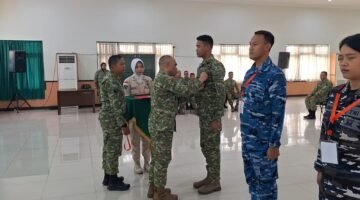 Dirpuanter Ster TNI Tutup Penataran Tenaga Pendidik Teritorial TA 2026